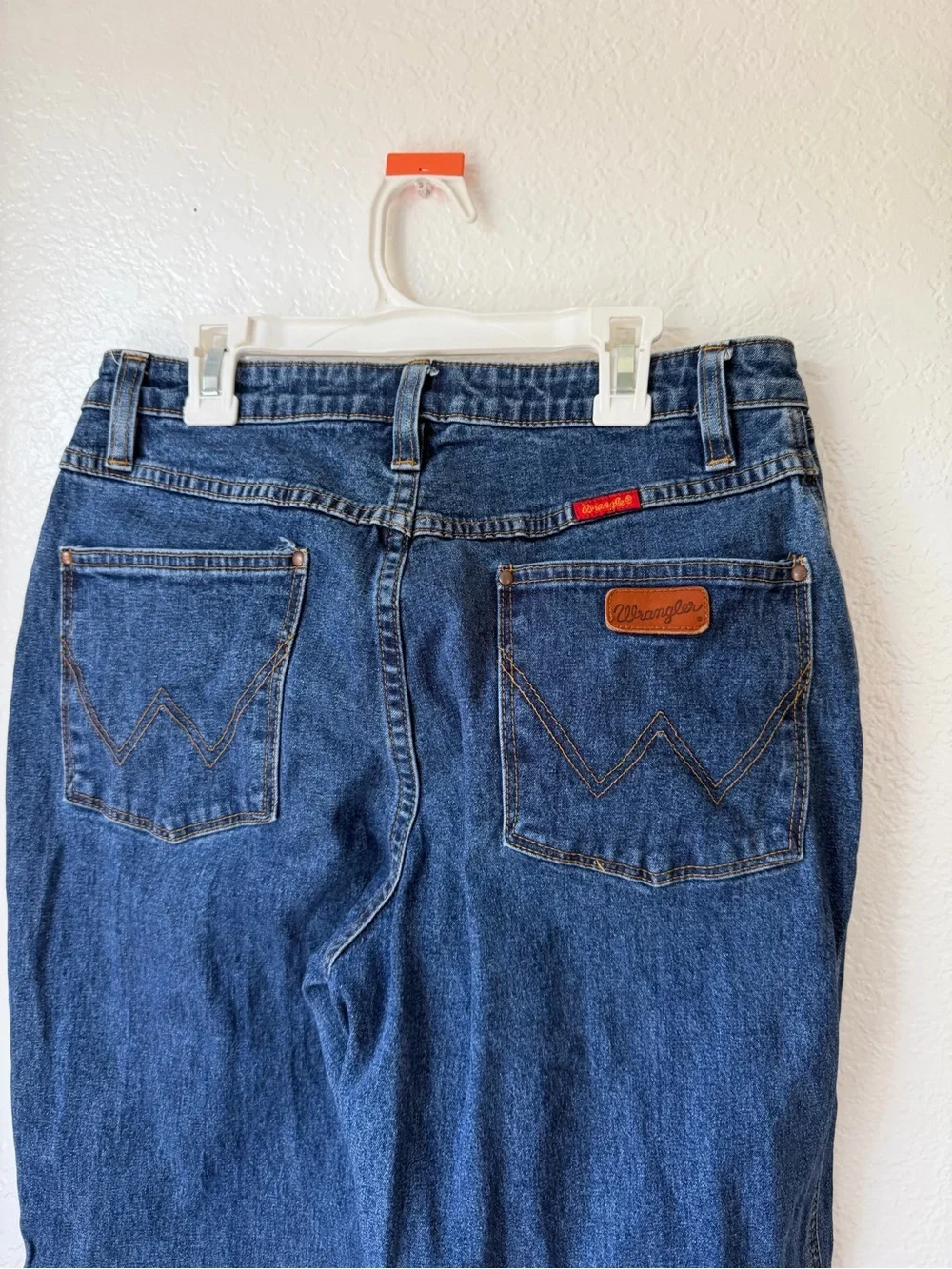 Wrangler Cowboy Cut Kathy Stonewash Jeans 7/8 x 32 Rodeo Western Cowgirl